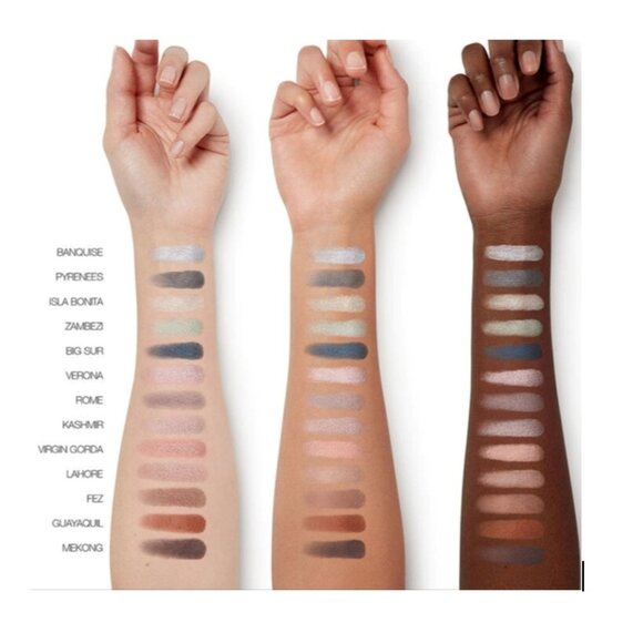 NARS Single* Eyeshadows~5326 Pyrenees Silver Gray Shimmer (2 units x 0.4 oz) NIB - Picture 6 of 9